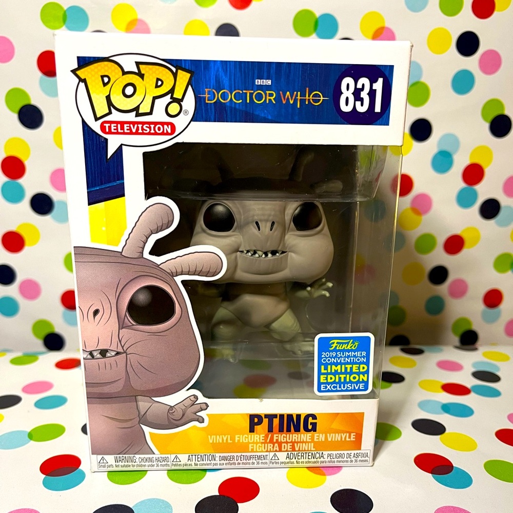 Pting from Doctor Who Funko Pop (limited edition) #831 new